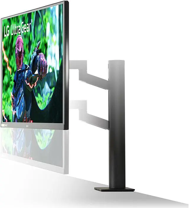 Alt view image 5 of 18 - LG 27" 144 Hz Nano IPS QHD Nano IPS Gaming Monitor NVIDIA G-SYNC Compatible with AMD FreeSync DCI-P3 98% (CIE1976) HDMI, DisplayPort, Audio UltraGear 27GN880-B