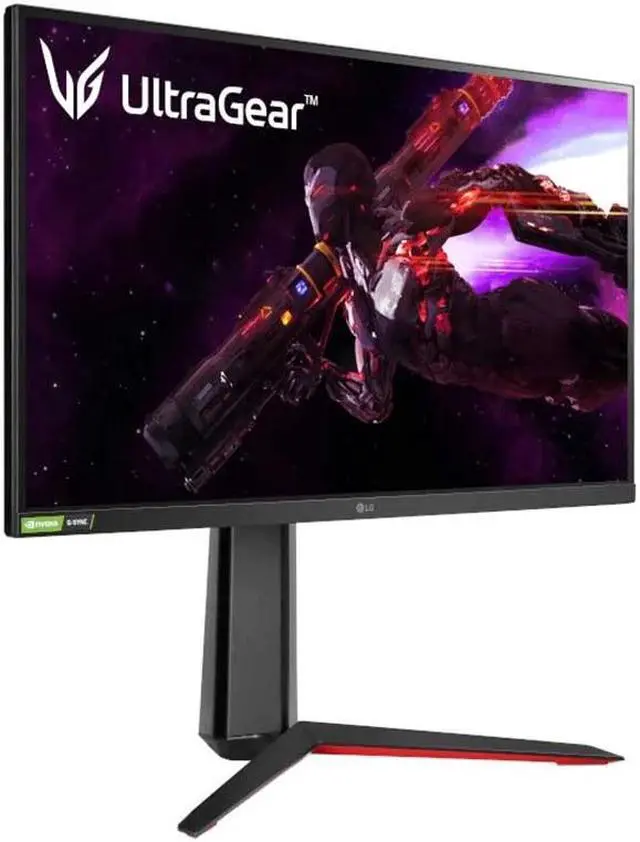 Alt view image 4 of 10 - LG 27" UltraGear 27GP850-B QHD 2560 x 1440 Nano IPS 1ms 165Hz(OC 180Hz) HDR HDMI DisplayPort FreeSync Premium G-Sync Compatible Tilt Pivot Height Adjust Gaming Monitor