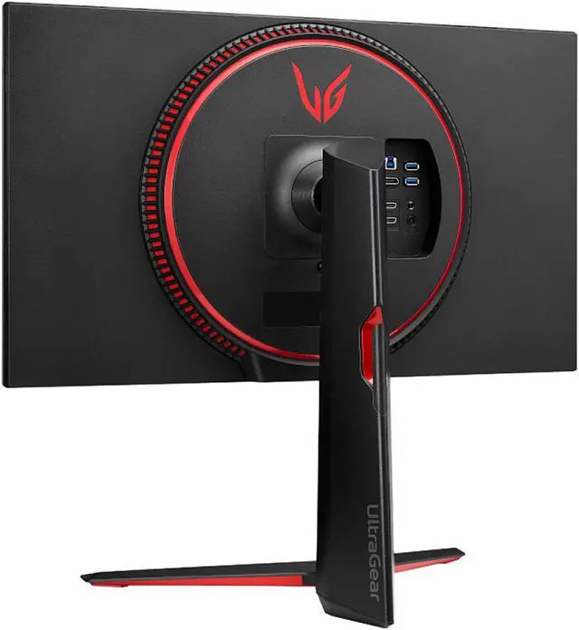 Alt view image 7 of 10 - LG 27" UltraGear 27GP850-B QHD 2560 x 1440 Nano IPS 1ms 165Hz(OC 180Hz) HDR HDMI DisplayPort FreeSync Premium G-Sync Compatible Tilt Pivot Height Adjust Gaming Monitor