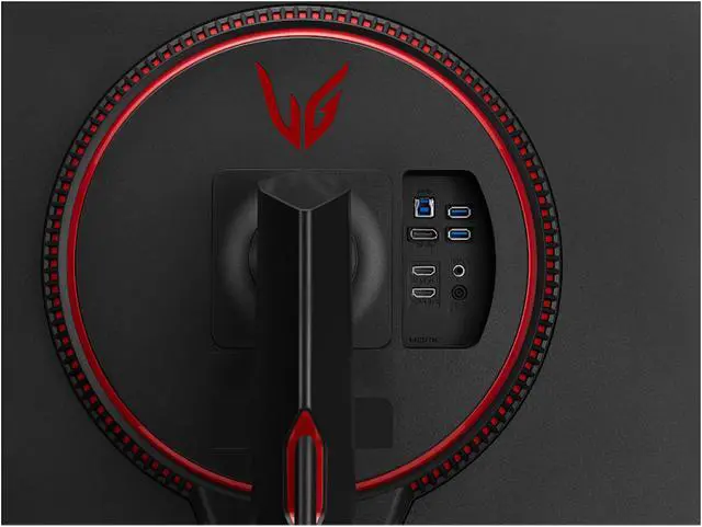 Alt view image 9 of 10 - LG 27" UltraGear 27GP850-B QHD 2560 x 1440 Nano IPS 1ms 165Hz(OC 180Hz) HDR HDMI DisplayPort FreeSync Premium G-Sync Compatible Tilt Pivot Height Adjust Gaming Monitor