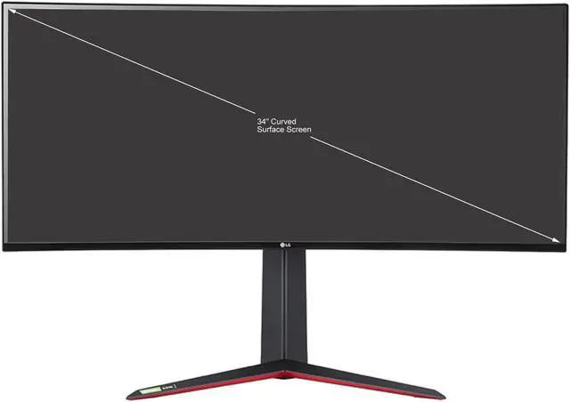 Alt view image 2 of 5 - LG UltraGear 34GN850-B 34" UWQHD 3440 x 1440 (2K) 144 Hz HDMI, DisplayPort, USB, Audio FreeSync Premium & G-Sync Compatible Curved Gaming Monitor