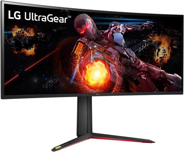 Alt view image 4 of 14 - LG 34" 144 Hz (OC 180 Hz) Nano IPS UWQHD Nano IPS Gaming Monitor NVIDIA G-SYNC ULTIMATE DCI-P3 98% (CIE1976) HDMI, DisplayPort, USB UltraGear 34GP950G-B