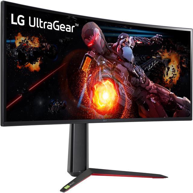 Alt view image 5 of 14 - LG 34" 144 Hz (OC 180 Hz) Nano IPS UWQHD Nano IPS Gaming Monitor NVIDIA G-SYNC ULTIMATE DCI-P3 98% (CIE1976) HDMI, DisplayPort, USB UltraGear 34GP950G-B