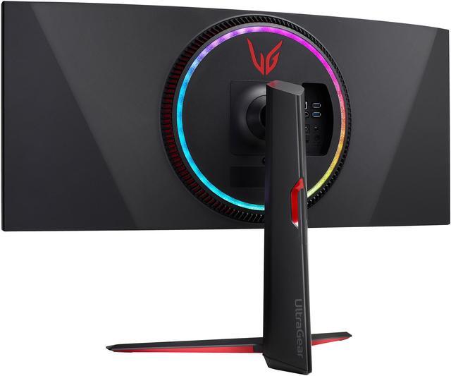Alt view image 9 of 14 - LG 34" 144 Hz (OC 180 Hz) Nano IPS UWQHD Nano IPS Gaming Monitor NVIDIA G-SYNC ULTIMATE DCI-P3 98% (CIE1976) HDMI, DisplayPort, USB UltraGear 34GP950G-B