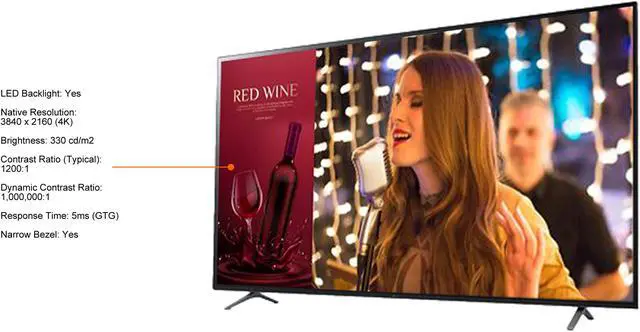 Alt view image 4 of 6 - LG 75UR340C9UD 75" UR340C Series UHD Commercial TV with Management Software, Scheduler and Certified Crestron Connected