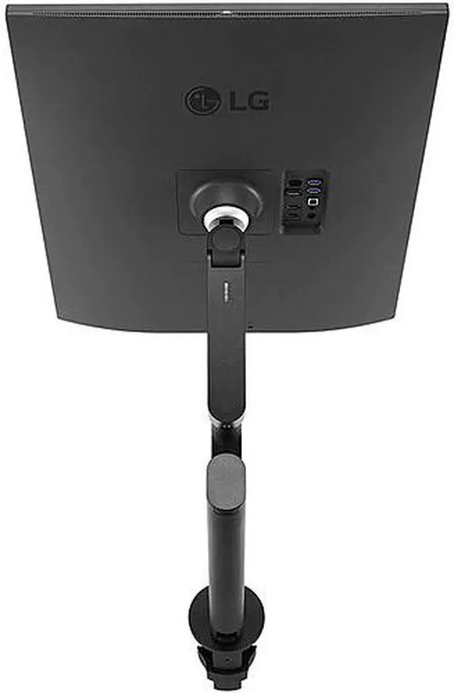 Alt view image 9 of 10 - LG 28" (27.6" Viewable) 60 Hz Nano IPS SDQHD 16:18 DualUp Monitor with Ergo Stand and USB Type-C 5 ms (GtG at Faster) Flat Panel 28MQ780-B