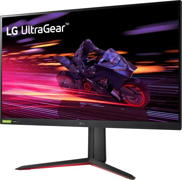 Alt view image 2 of 10 - LG 32" 165 Hz IPS QHD Gaming Monitor FreeSync Premium & G-Sync Compatible 2560 x 1440 (2K) sRGB 99% (CIE1931) UltraGear 32GP750-B