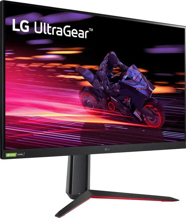Alt view image 4 of 10 - LG 32" 165 Hz IPS QHD Gaming Monitor FreeSync Premium & G-Sync Compatible 2560 x 1440 (2K) sRGB 99% (CIE1931) UltraGear 32GP750-B