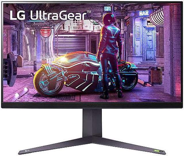 LG UltraGear 32” QHD 165Hz 1ms G-SYNC FreeSync Gaming Monitor - 32GP750-B