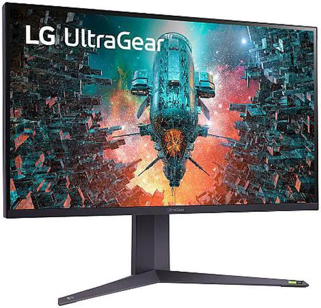 Alt view image 3 of 14 - LG 32" (31.5" Viewable) 144 Hz Nano IPS UHD Gaming Monitor FreeSync Premium Pro & G-Sync Compatible DCI-P3 98% (CIE1976) UltraGear 32GQ950-B