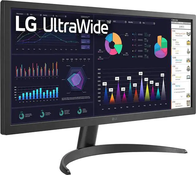 Alt view image 8 of 8 - LG 26WQ500-B 26” UltraWide FHD HDR10 IPS Monitor with AMD FreeSync™