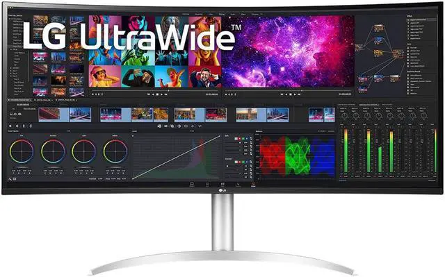 Main image of LG BP95C-W 39.7" 5120x2160p HDR Curved LED Monitor UltraWide Display 40BP95C-W