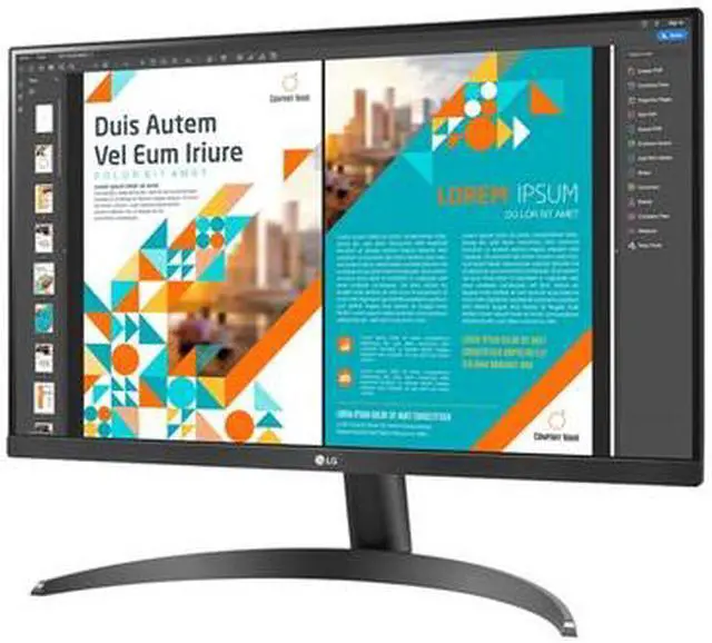 Alt view image 3 of 6 - LG 24" WQHD 2560 x 1440 (2K) IPS Panel Monitors - 16:9