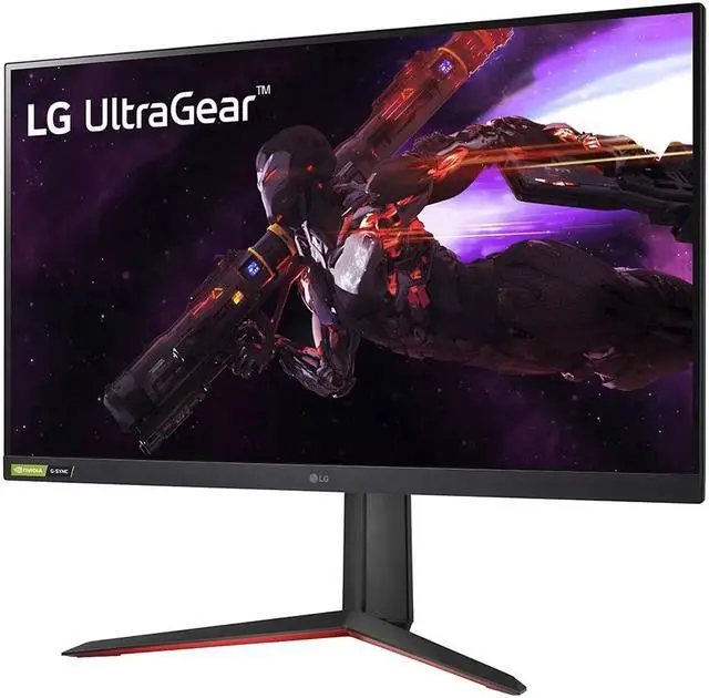 Alt view image 2 of 10 - LG 32" (31.5" Viewable) 144 Hz IPS QHD Gaming Monitor FreeSync Premium Pro & G-Sync Compatible sRGB 99% (CIE1931) UltraGear 32GP75B-B