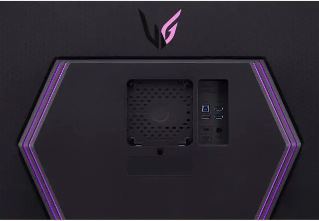 Alt view image 6 of 7 - LG 32" 144 Hz IPS UHD Gaming Monitor FreeSync Premium & G-Sync Compatible 3840 x 2160 (4K) DCI-P3 95% (CIE1976) UltraGear 32GR93U-B Tilt/Height/Pivot Adjust
