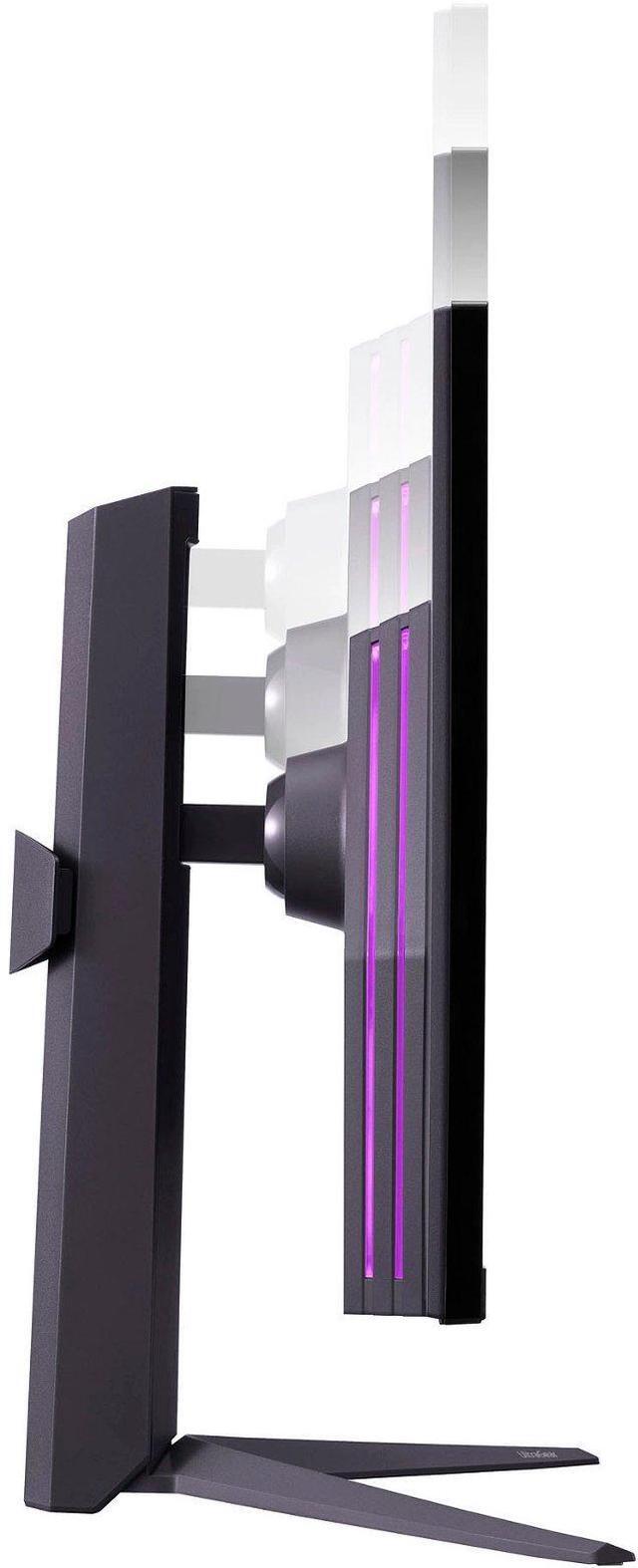 Alt view image 5 of 5 - LG 27" 144 Hz IPS UHD Gaming Monitor FreeSync Premium & G-Sync Compatible 3840 x 2160 (4K) DCI-P3 95% (CIE1976) UltraGear 27GR93U-B Tilt/Height/Pivot Adjust