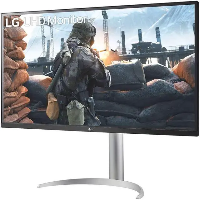 Alt view image 2 of 8 - LG 32BP55U 31.5" 4K UHD Monitor - DCI-P3 90% - HDR10 - AMD FreeSync - HDMI - DisplayPort - USB-C - Built-in Speaker
