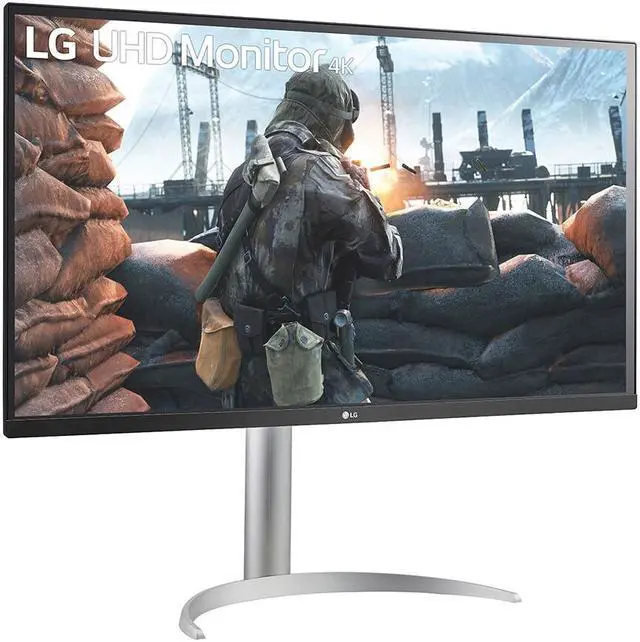 Alt view image 3 of 8 - LG 32BP55U 31.5" 4K UHD Monitor - DCI-P3 90% - HDR10 - AMD FreeSync - HDMI - DisplayPort - USB-C - Built-in Speaker