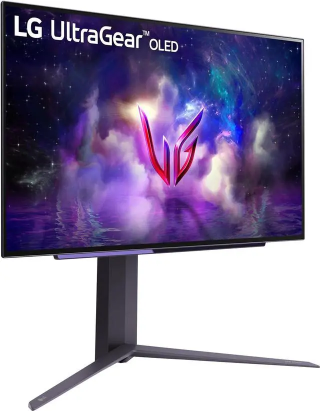 Alt view image 4 of 8 - LG 27" 240 Hz OLED QHD Gaming Monitor FreeSync Premium Pro & G-Sync Compatible DCI-P3 98.5% (CIE1976) UltraGear 27GS95QE-B