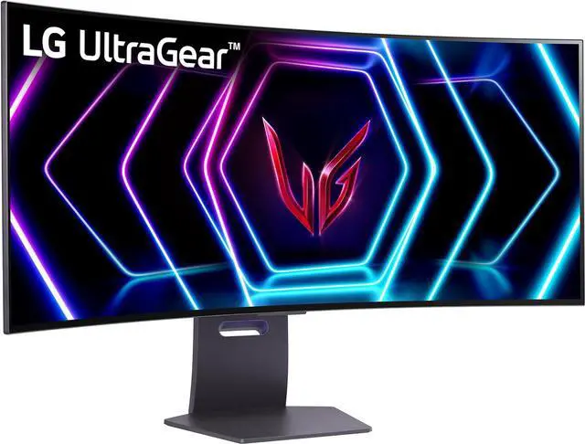 Alt view image 3 of 6 - LG 39.6" 240 Hz OLED WQHD Gaming Monitor FreeSync Premium Pro & G-Sync Compatible DCI-P3 98.5% (CIE1976) HDMI, DisplayPort, USB, Audio UltraGear 39GS95QE-B