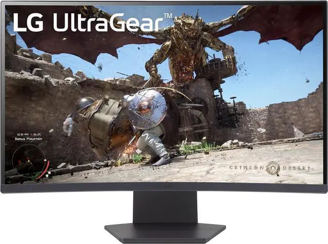 Alt view image 3 of 6 - LG 27" 180 Hz VA QHD Gaming Monitor FreeSync (AMD Adaptive Sync) sRGB 99% (CIE1931) UltraGear 27GS60QC-B