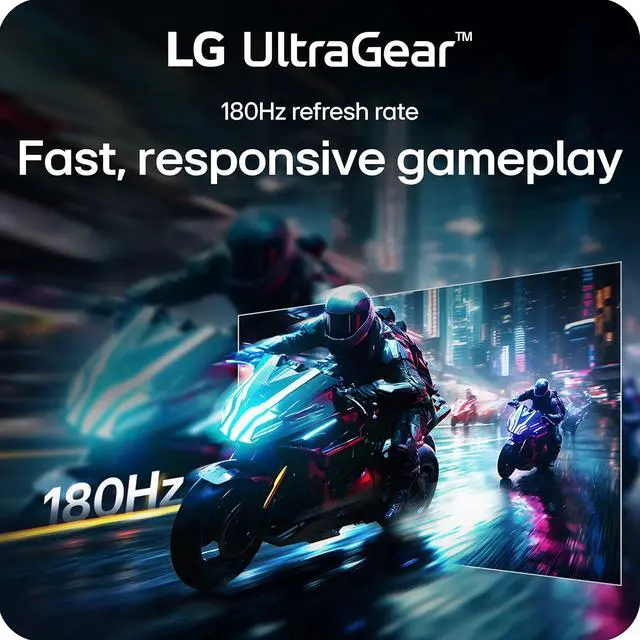 Alt view image 6 of 10 - LG 27GS60QC-B Ultragear Curved Gaming Monitor 27-Inch QHD (2560x1440) 180Hz 1ms 1000R AMD FreeSync HDR10 HDMIx2 DisplayPort Borderless Design Black Stabilizer DAS Crosshair FPS Counter - Black