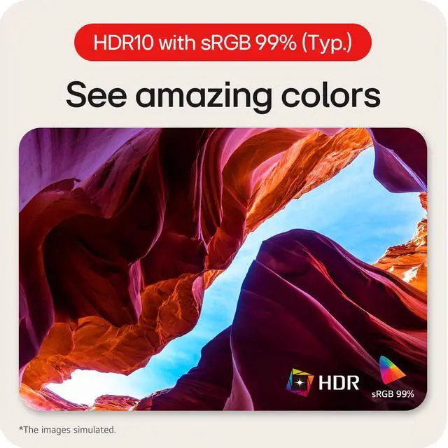 Alt view image 10 of 14 - LG 34WR50QK 34" WQHD Curved Ultrawide HDR10 100Hz Monitor
