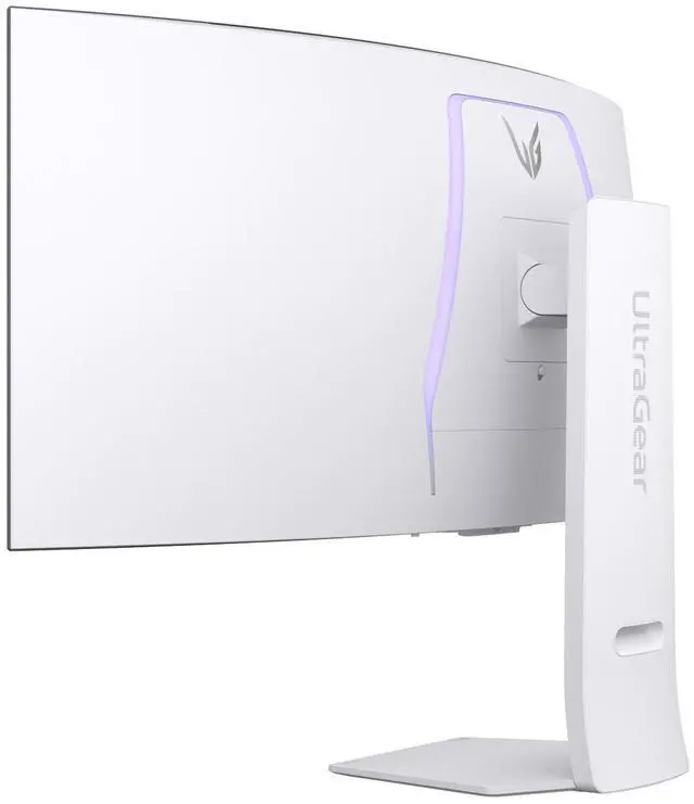 Alt view image 3 of 7 - LG 39GS95QE 39-inch Ultragear OLED Curved Gaming Monitor WQHD 800R 240Hz 0.03ms DisplayHDR True Black 400 AMD FreeSync Premium Pro NVIDIA G-Sync HDMI 2.1 DisplayPort Tilt/Height/Swivel Stand White