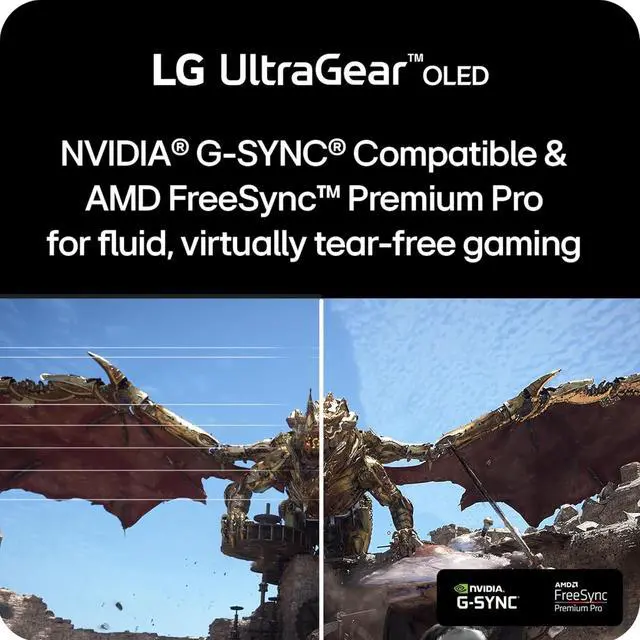 Alt view image 4 of 13 - LG UltraGear 32" 4K UHD 3840x2160 OLED Dual-Mode UHD 240Hz / FHD 480Hz 0.03ms (GtG) Height Adjustable 2x HDMI 2.1 1x DisplayPort 1.4 Gaming Monitor, 32GS95UV-W, White