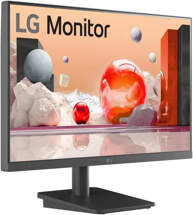 Alt view image 2 of 8 - LG 24" (23.8" viewable) 100 Hz IPS LED Monitors 24BA400-B Tilt Adjustable Stand Black
