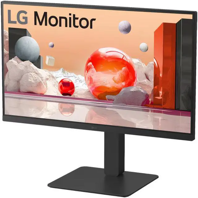 Alt view image 4 of 10 - LG 27” Full HD IPS 100Hz Monitor with USB Type-C and RJ45, 27BA750-B