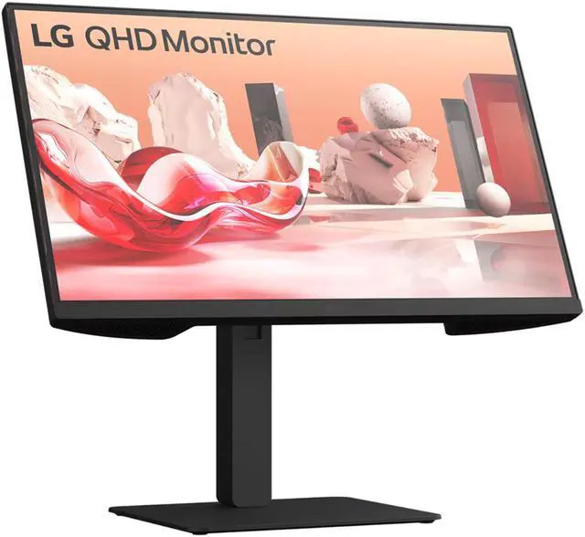 Alt view image 4 of 12 - LG 27” QHD IPS 100Hz Monitor with USB-C with Daisy Chain, 27BA75QB-B