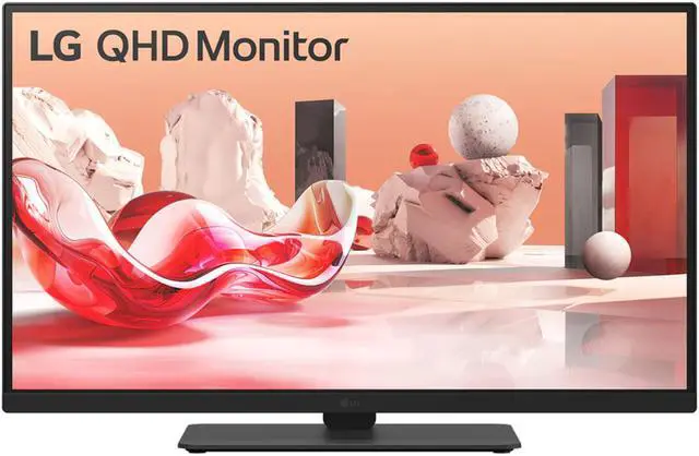 Alt view image 6 of 12 - LG 27” QHD IPS 100Hz Monitor with USB-C with Daisy Chain, 27BA75QB-B