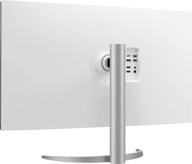 Alt view image 7 of 7 - LG 32" 60 Hz IPS Monitor 5ms (GtG at Faster) 3840 x 2160 (4K) DCI-P3 95% (CIE1976) Flat Panel 32UP83AK-W