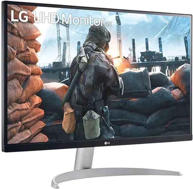 Alt view image 5 of 8 - LG 27" 60 Hz IPS Monitor 5ms (GtG at Faster) DCI-P3 95% (CIE1976) Flat Panel 27UP600K-W
