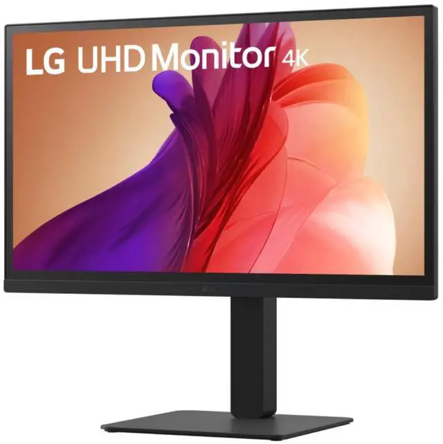 Alt view image 2 of 12 - LG 27" IPS Monitor 5 ms (GTG) 90% DCI-P3 (CIE1976) Flat Panel 27BA45U-B