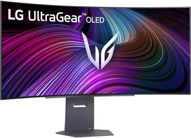 Main image of LG 45" 240 Hz OLED QHD Gaming Monitor 0.03ms (GtG at Faster) FreeSync Premium & G-Sync Compatible DCI-P3 98.5% (CIE1976) Curved UltraGear 45GX90SA-B