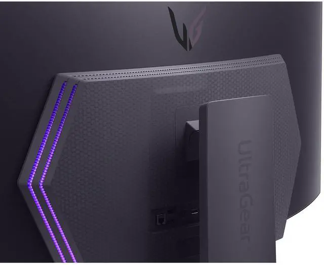 Alt view image 7 of 10 - LG 45" 240 Hz OLED QHD Gaming Monitor 0.03ms (GtG at Faster) FreeSync Premium & G-Sync Compatible DCI-P3 98.5% (CIE1976) Curved UltraGear 45GX90SA-B