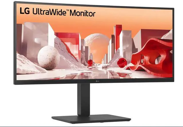 Alt view image 2 of 9 - LG 34" UltraWide QHD Curved IPS Monitor with USB Type-C 34BA75QE-B