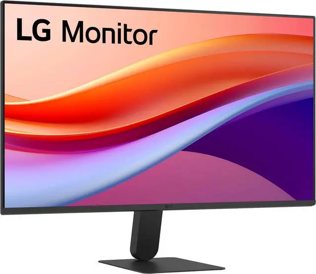 Alt view image 2 of 10 - LG 27U411A-B 27-inch Full HD (1920 x 1080) IPS Computer Monitor, 120Hz, HDR10, Reader Mode, Flicker Safe, HDMI, Slim Stand Base, Black