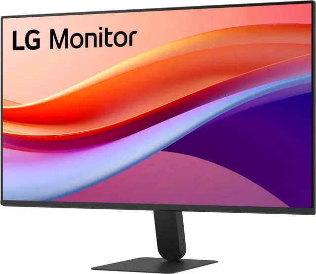 Alt view image 3 of 10 - LG 27U411A-B 27-inch Full HD (1920 x 1080) IPS Computer Monitor, 120Hz, HDR10, Reader Mode, Flicker Safe, HDMI, Slim Stand Base, Black