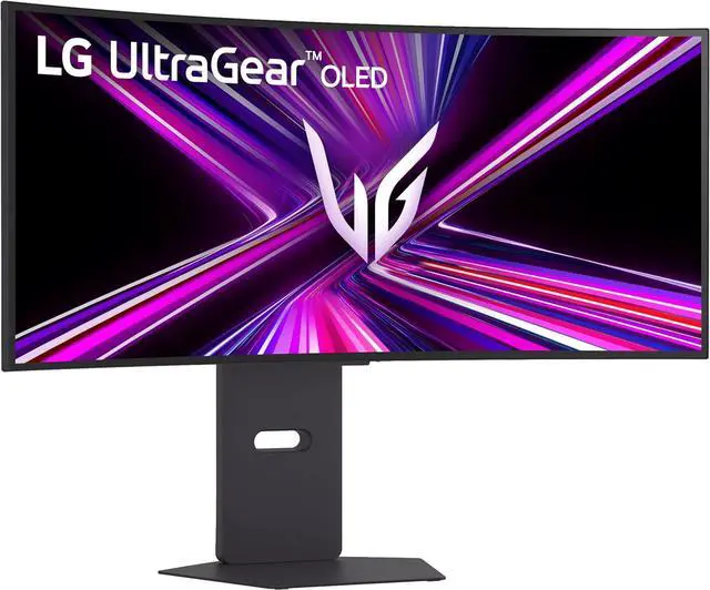 Alt view image 3 of 11 - LG 34 inch UltraGear OLED WQHD 1440p 240Hz 0.03ms G-Sync Compatible Gaming Monitor with USB Type-C 65W 34GX900A-B