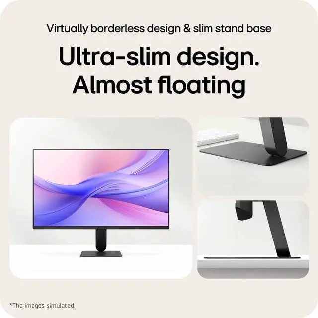 Alt view image 7 of 15 - LG 24U411A-B 24-inch Full HD (1920 x 1080) IPS Computer Monitor, 120Hz, HDR10, Reader Mode, Flicker Safe, HDMI, Slim Stand Base, Black