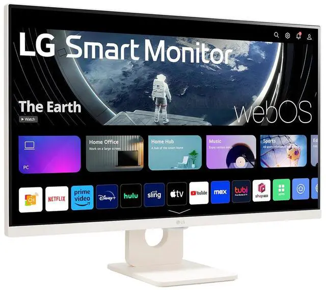 Alt view image 4 of 10 - LG 27" Full HD IPS Smart Monitor with webOS - 27U511SA-W