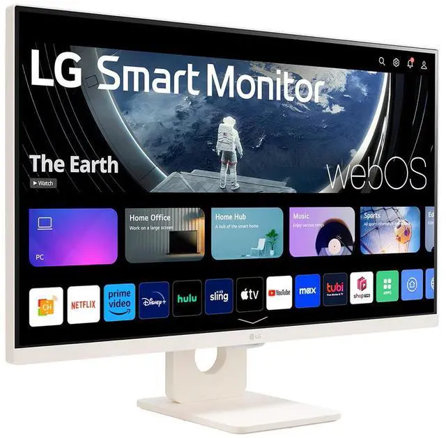 Alt view image 5 of 10 - LG 27" Full HD IPS Smart Monitor with webOS - 27U511SA-W