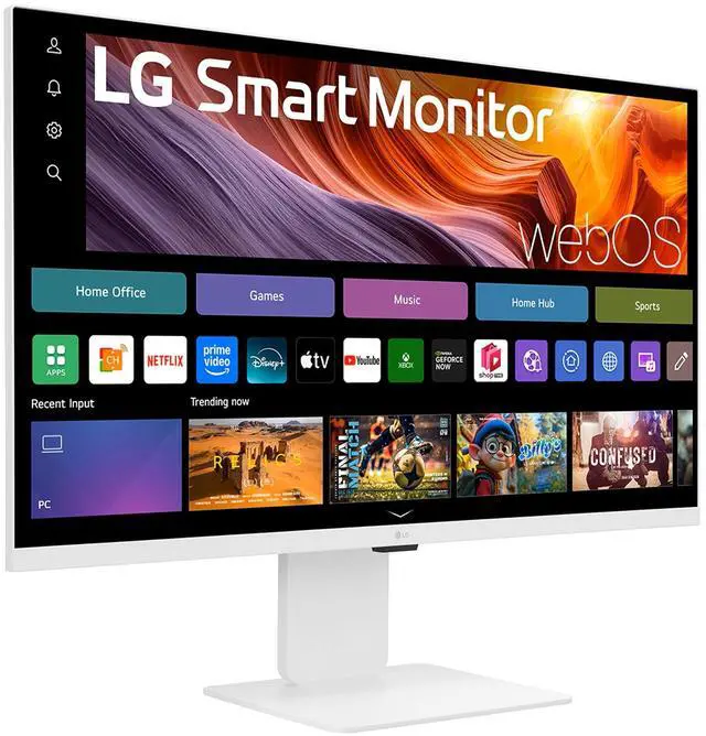 Alt view image 3 of 12 - LG 32" UHD IPS Smart Monitor with webOS - 32U830SA-W