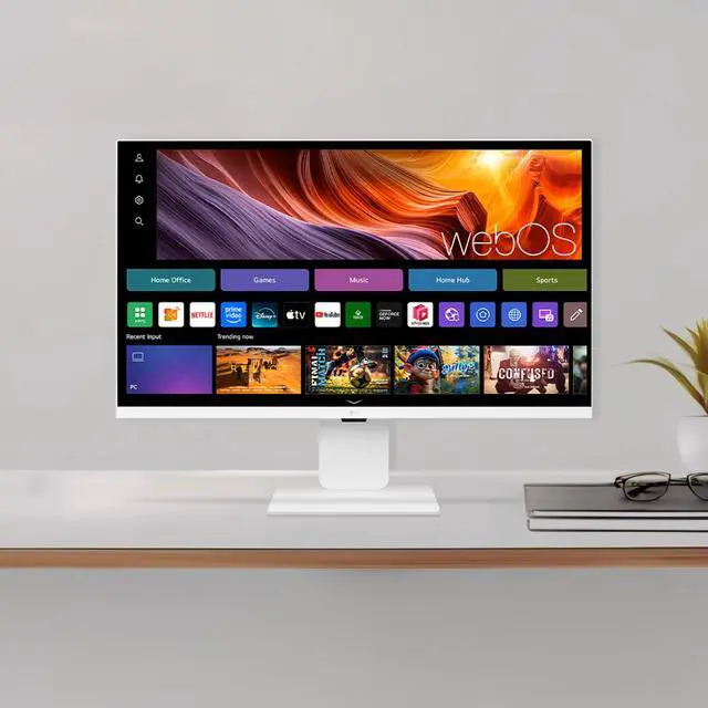 Alt view image 4 of 12 - LG 32" UHD IPS Smart Monitor with webOS - 32U830SA-W
