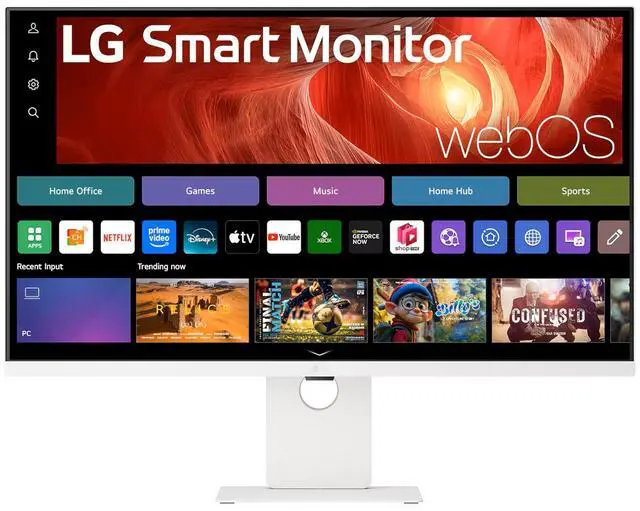 Main image of LG 37" 4K UHD (3840x2160) IPS Smart Monitor with webOS - 37U730SA-W