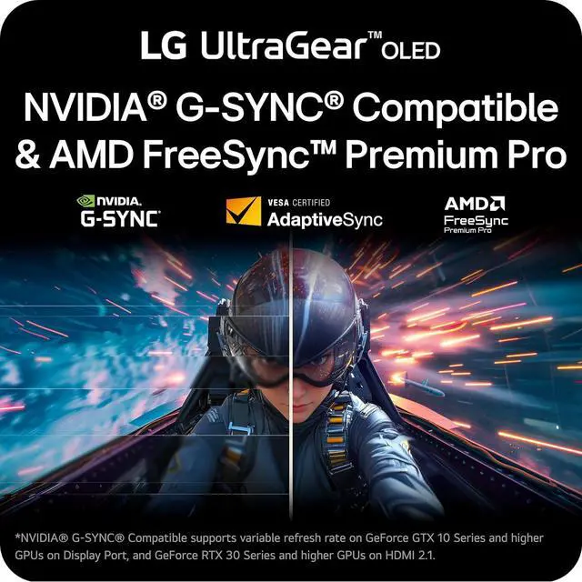 Alt view image 12 of 19 - LG 27GX700A-B 27-inch Ultragear QHD (2560 x 1440) OLED Gaming Monitor, 280Hz, 0.03ms, NVIDIA G-Sync, AMD FreeSync Premium Pro, VESA DisplayHDR TrueBlack500, with up to DCI-P3 99.5%, HDMI 2.1, Black