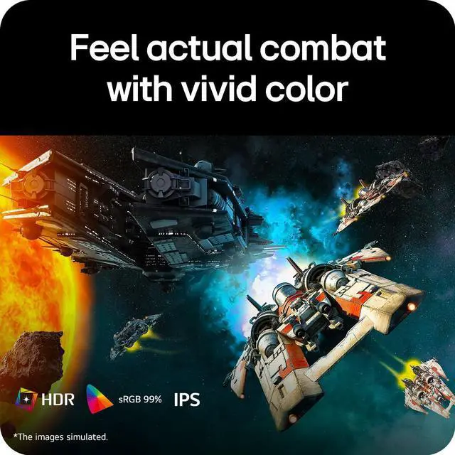 Alt view image 4 of 9 - LG 27" 144 Hz (OC) IPS FHD Gaming Monitor FreeSync Premium Pro & G-Sync Compatible sRGB 99% (CIE1931) UltraGear 27G411A-B